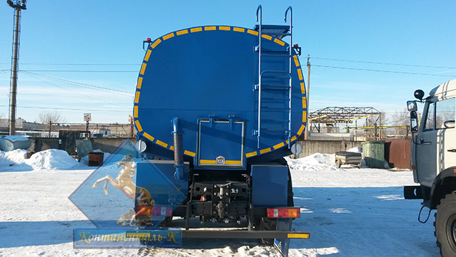 Автоцистерна АЦ-18 на шасси камаз-65222