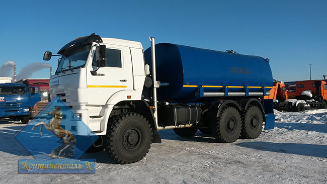 Автоцистерна АЦ-18 на шасси камаз-65222