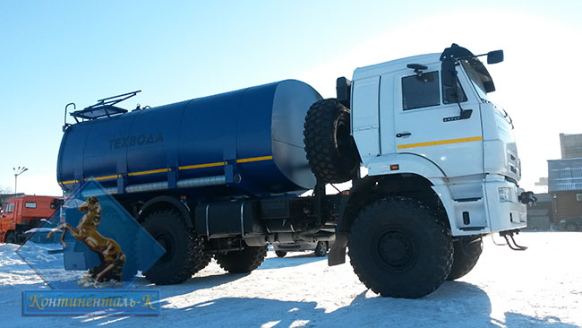 Автоцистерна АЦ-18 на шасси камаз-65222